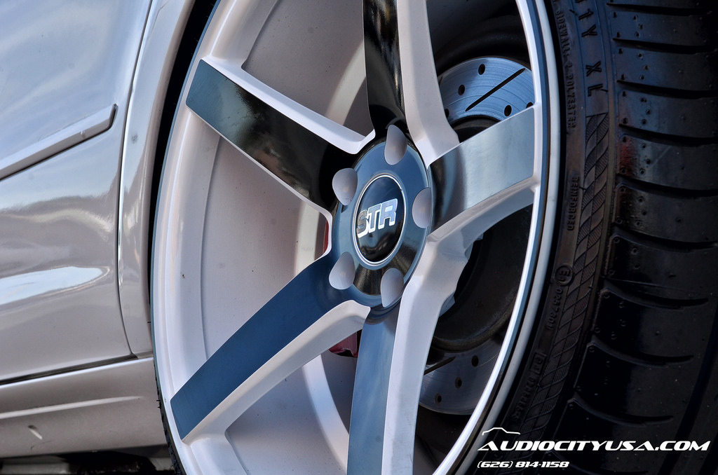photo 1 Volkswagen CC custom wheels STR 607 19x8.5, ET , tire size 225/35 R19. 19x9.5 ET 255/30 R19