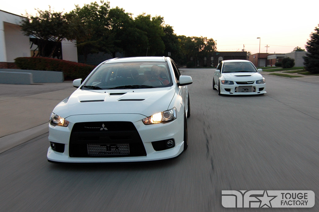 photo 2 Mitsubishi Lancer Evolution custom wheels Rays Engineering Nismo LM GT4 18x10.5, ET +15, tire size 265/35 R18. x ET 