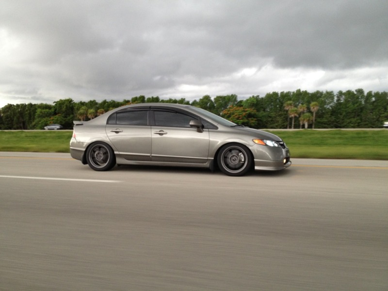photo 3 Honda Civic custom wheels Buddy Club P1 SF  17x7.0, ET +42, tire size 215/45 R17. x ET 