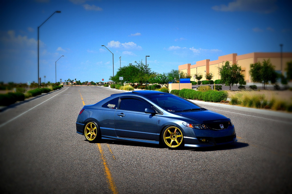 photo 1 Honda Civic custom wheels Gramlights 57DR 17x9.0, ET +22, tire size X R17. x ET
