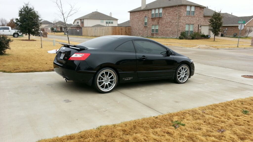 photo 1 Honda Civic custom wheels R1 Racing GTR-10 19x7.5, ET +40, tire size 225/35 R19. x ET