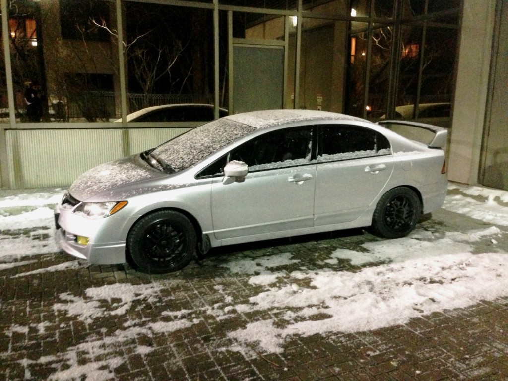 photo 1 Honda Civic custom wheels Enkei RPF1 17x8.0, ET +40, tire size X R17. x ET 