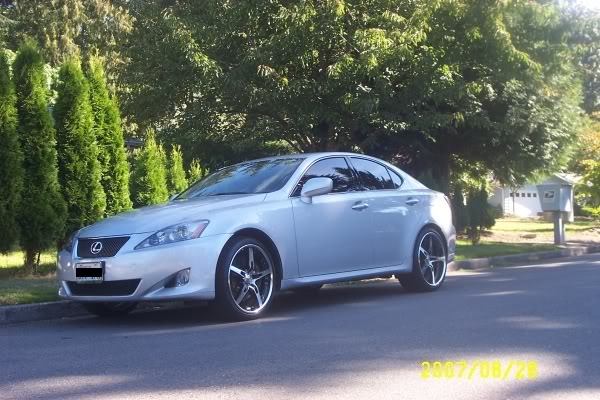 photo 2 Lexus IS 350 custom wheels Maya MRS 19x8.5, ET +36, tire size 235/35 R19. 20x10.0 ET+43 275/30 R20