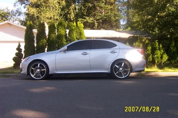 photo 6 Lexus IS 350 custom wheels Maya MRS 19x8.5, ET +36, tire size 235/35 R19. 20x10.0 ET+43 275/30 R20