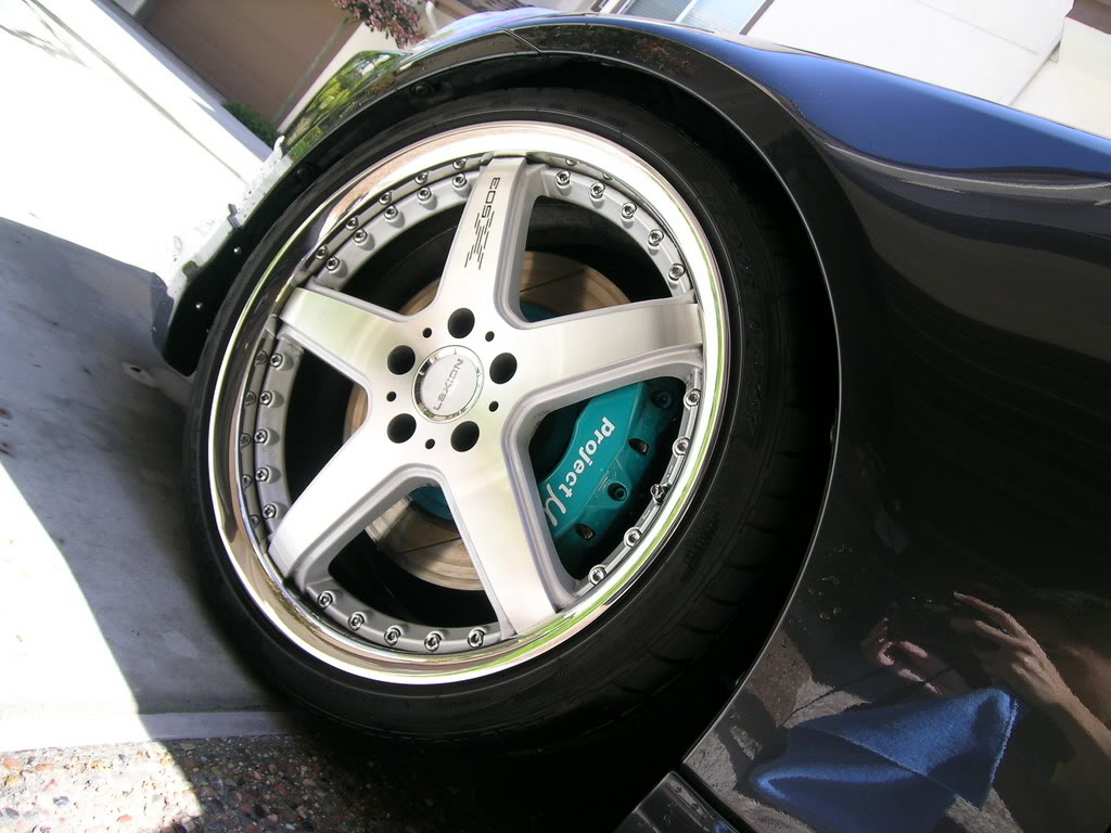photo 1 Lexus IS 250 custom wheels Rays Lexion 19x8.0, ET +30, tire size 225/35 R19. 19x10.0 ET+45 275/30 R19