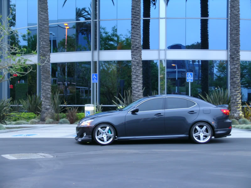 photo 4 Lexus IS 250 custom wheels Rays Lexion 19x8.0, ET +30, tire size 225/35 R19. 19x10.0 ET+45 275/30 R19