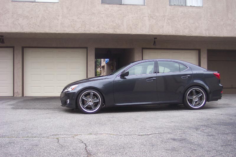 photo 4 Lexus IS 250 custom wheels Volk Racing GT-C 19x8.5, ET +37, tire size 245/35 R19. 19x8.5 ET+36 275/30 R19