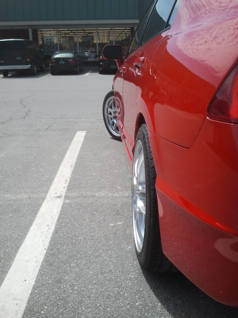 photo 3 Honda Civic custom wheels Enkei PF01 17x8.5, ET +40, tire size 225/45 R17. x ET 