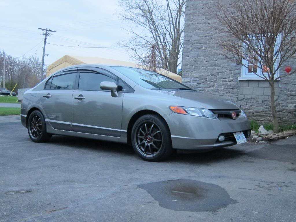 photo 2 Honda Civic custom wheels Volk CE28 17x7.0, ET +42, tire size X R17. x ET