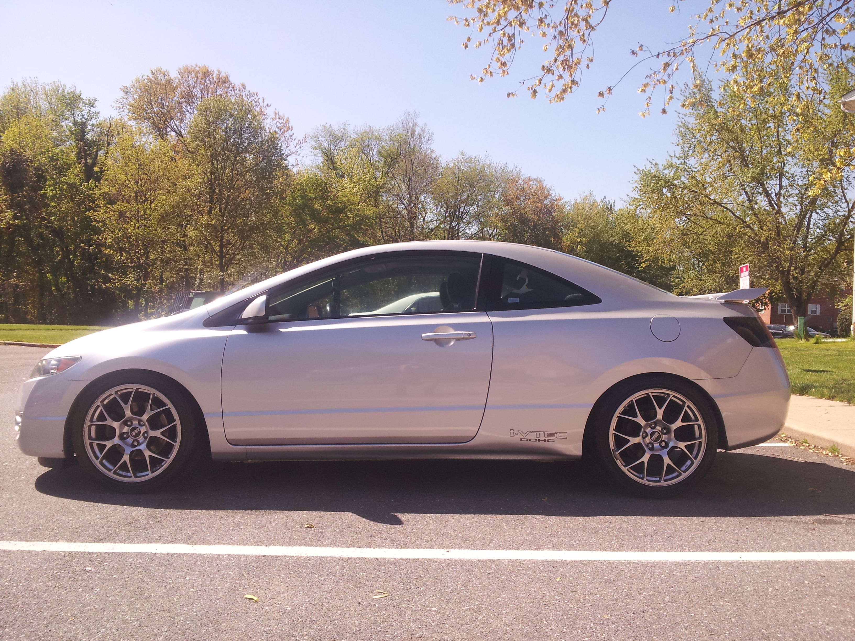 photo 1 Honda Civic custom wheels BBS  18x8.0, ET +38, tire size 245/40 R18. x ET 