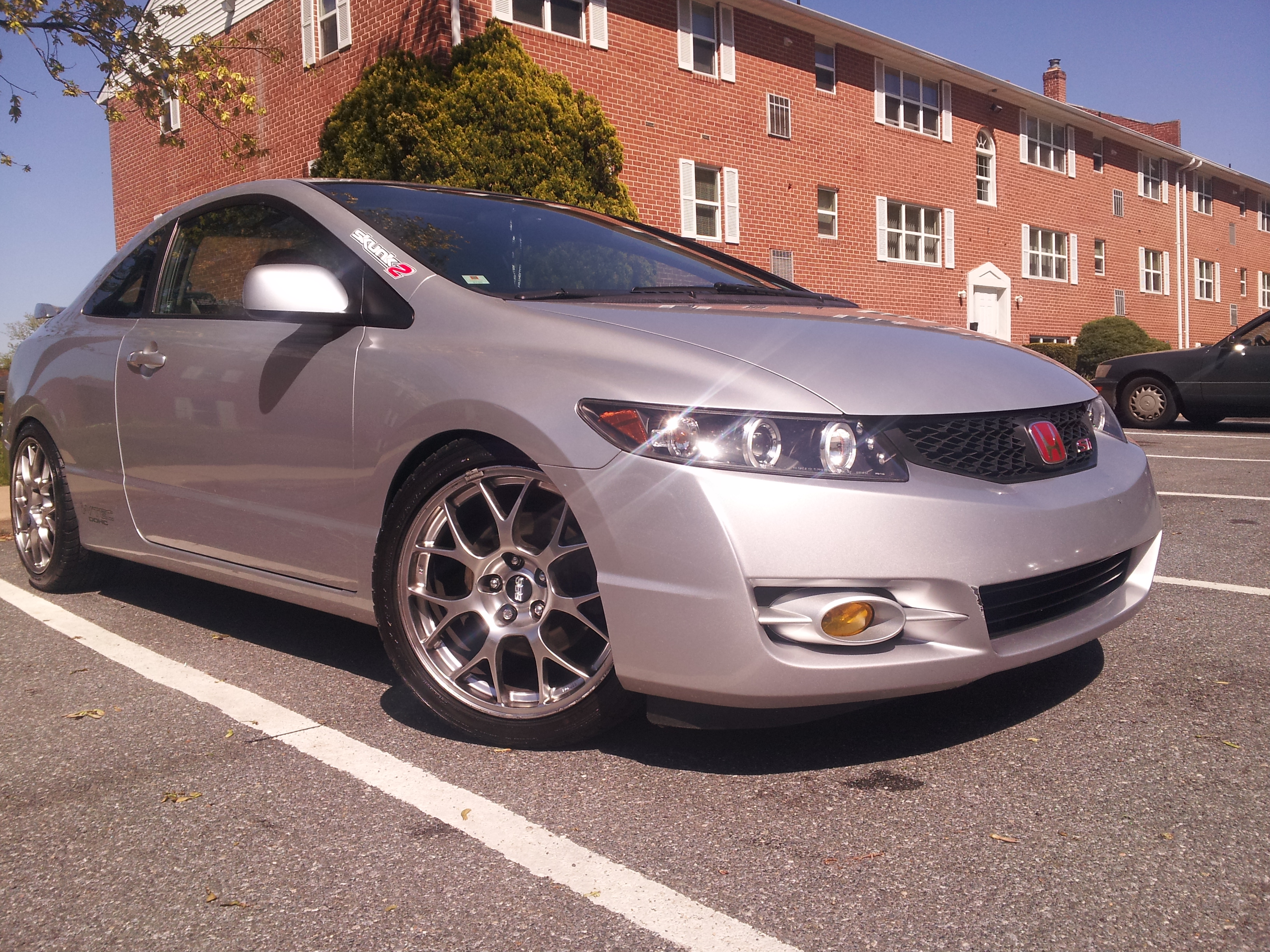 photo 2 Honda Civic custom wheels BBS  18x8.0, ET +38, tire size 245/40 R18. x ET 