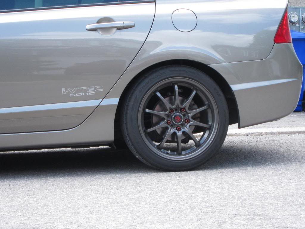 photo 1 Honda Civic custom wheels Revolve CE28 17x7.0, ET +42, tire size 215/45 R17. x ET 