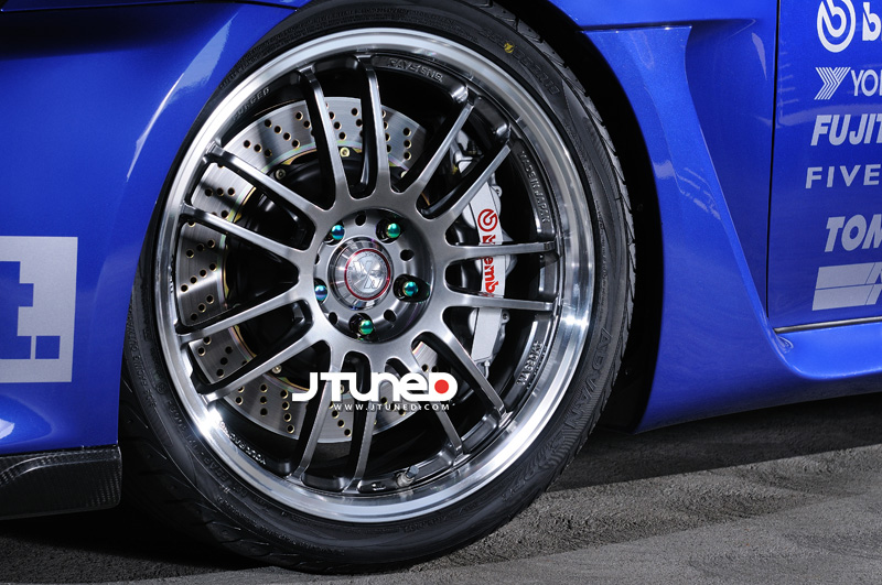 photo 4 Lexus IS 350 custom wheels Rays Engineering Volk Racing RE30 19x9.0, ET +38, tire size 255/35 R19. 19x10.0 ET+38 275/35 R19