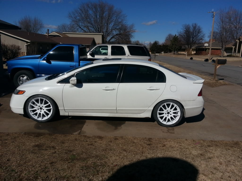 photo 1 Honda Civic custom wheels 5zigen  ZR+520 18x7.5, ET +42, tire size 225/40 R18. x ET 