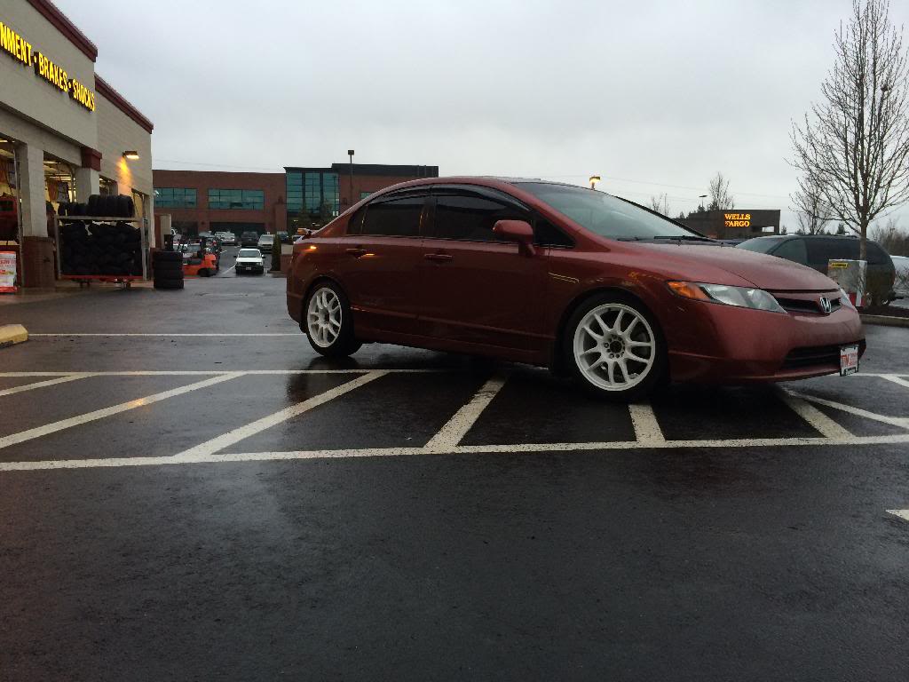 photo 1 Honda Civic custom wheels Drag DR 31 17x8.0, ET +35, tire size 215/45 R17. x ET