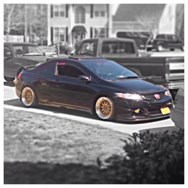 photo 1 Honda Civic custom wheels STR 520 17x9.0, ET +20, tire size 205/40 R17. x ET 