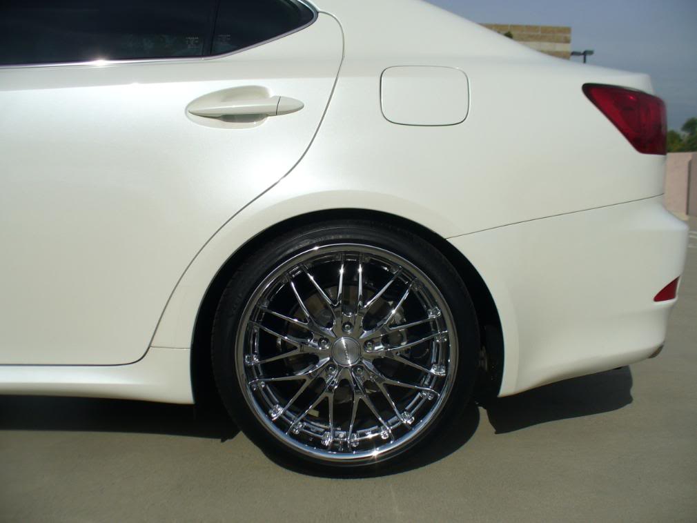 photo 6 Lexus IS 250 custom wheels MMR GT-1 19x8.5, ET +35, tire size 235/35 R19. 19x9.5 ET+40 265/30 R19