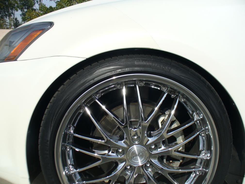 photo 1 Lexus IS 250 custom wheels MMR GT-1 19x8.5, ET +35, tire size 235/35 R19. 19x9.5 ET+40 265/30 R19