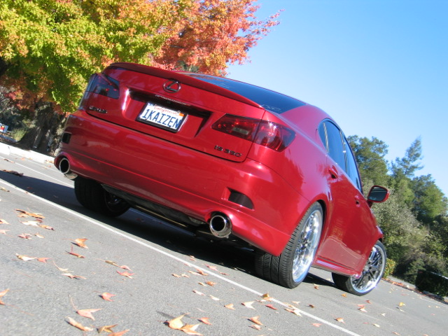 photo 3 Lexus IS 250 custom wheels Work Varianza 19x8.5, ET +36, tire size 235/35 R19. 19x9.5 ET+38 275/30 R19