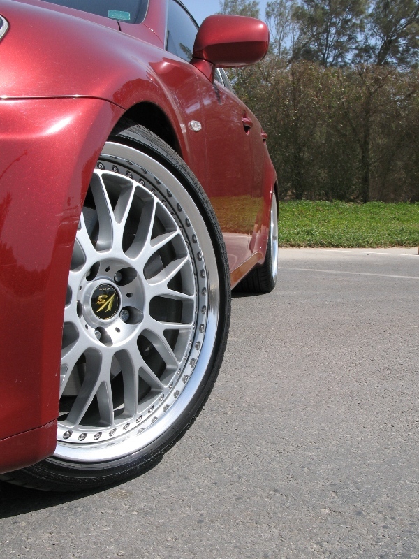 photo 1 Lexus IS 350 custom wheels Work VS-XX 19x8.5, ET +40, tire size 235/35 R19. 19x10.0 ET+48 275/30 R19