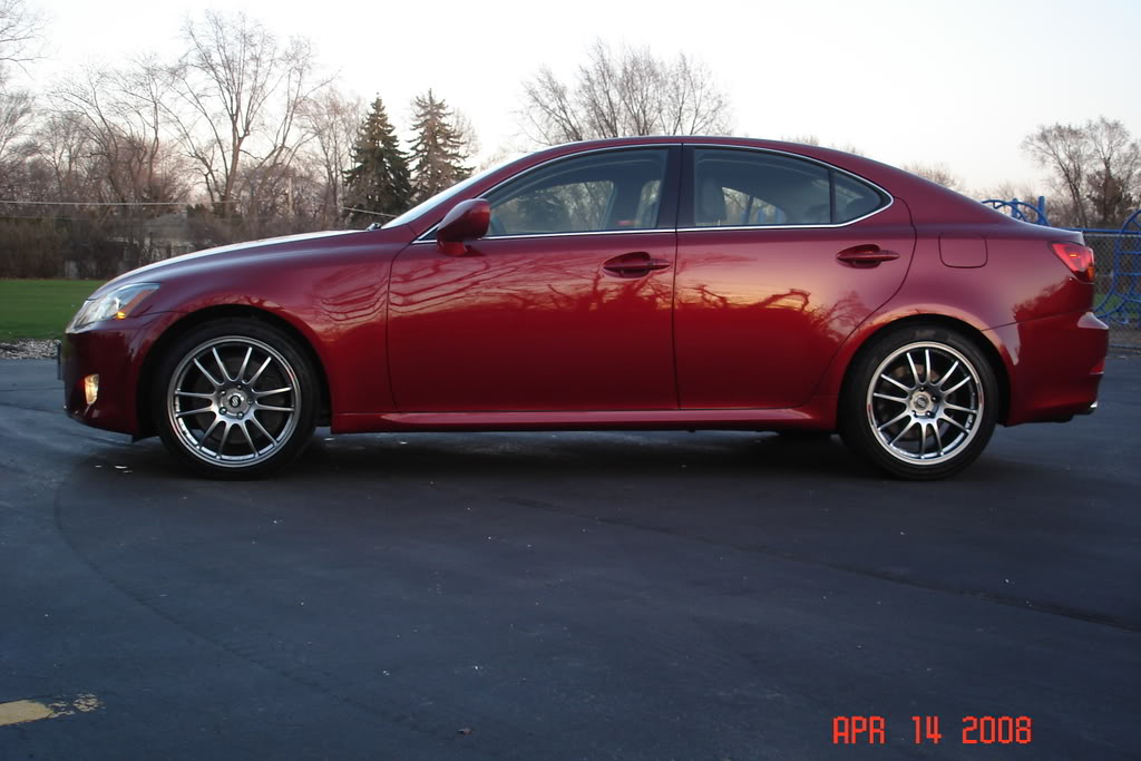 photo 2 Lexus IS 350 custom wheels Enkei GTC01 18x8.0, ET +48, tire size 225/40 R18. 18x8.5 ET+35 255/40 R18