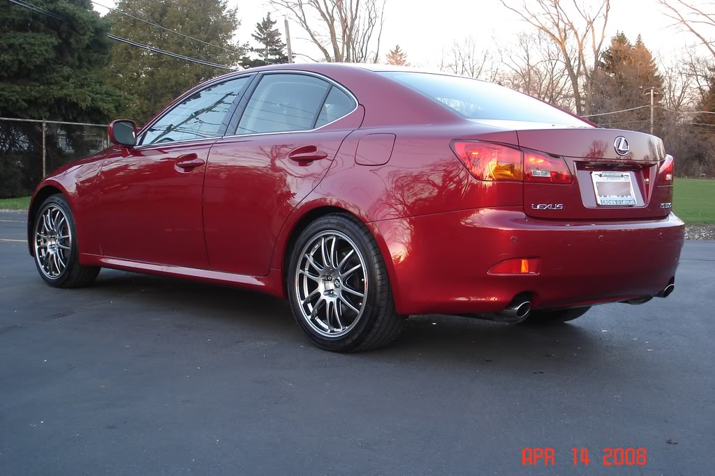 photo 3 Lexus IS 350 custom wheels Enkei GTC01 18x8.0, ET +48, tire size 225/40 R18. 18x8.5 ET+35 255/40 R18