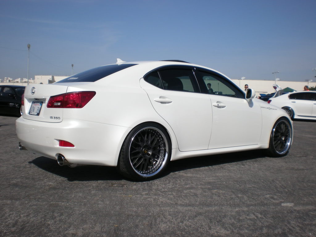photo 1 Lexus IS 350 custom wheels Work VS-XX 20x9.0, ET +36, tire size 245/35 R20. 20x10.0 ET+32 275/30 R20
