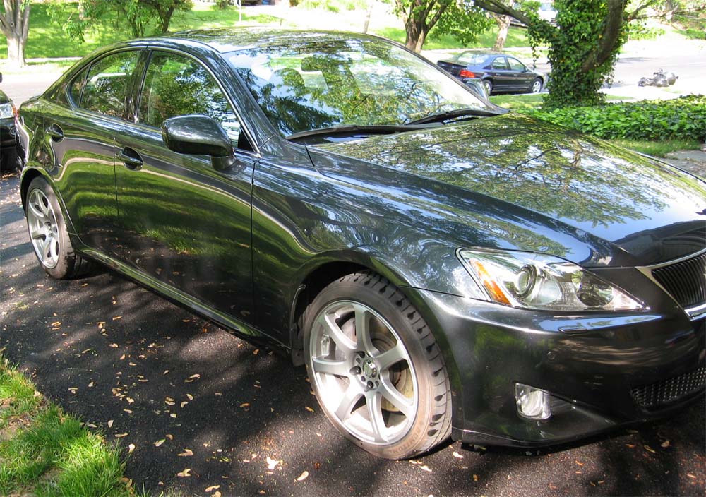 photo 3 Lexus IS 350 custom wheels Work XT-7 18x8.5, ET +38, tire size 225/40 R18. 18x9.5 ET+38 255/40 R18
