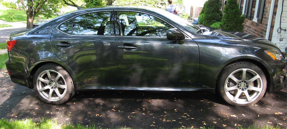 photo 4 Lexus IS 350 custom wheels Work XT-7 18x8.5, ET +38, tire size 225/40 R18. 18x9.5 ET+38 255/40 R18