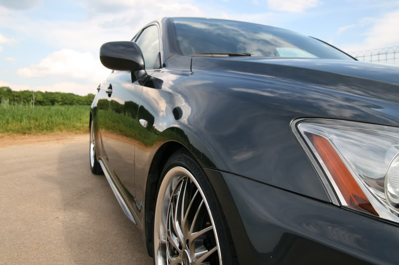 photo 4 Lexus IS 250 custom wheels Voltec T6 19x8.0, ET +40, tire size 225/35 R19. x ET 245/35 R
