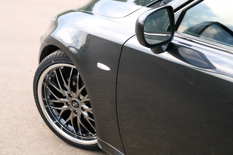 photo 7 Lexus IS 250 custom wheels Voltec T6 19x8.0, ET +40, tire size 225/35 R19. x ET 245/35 R