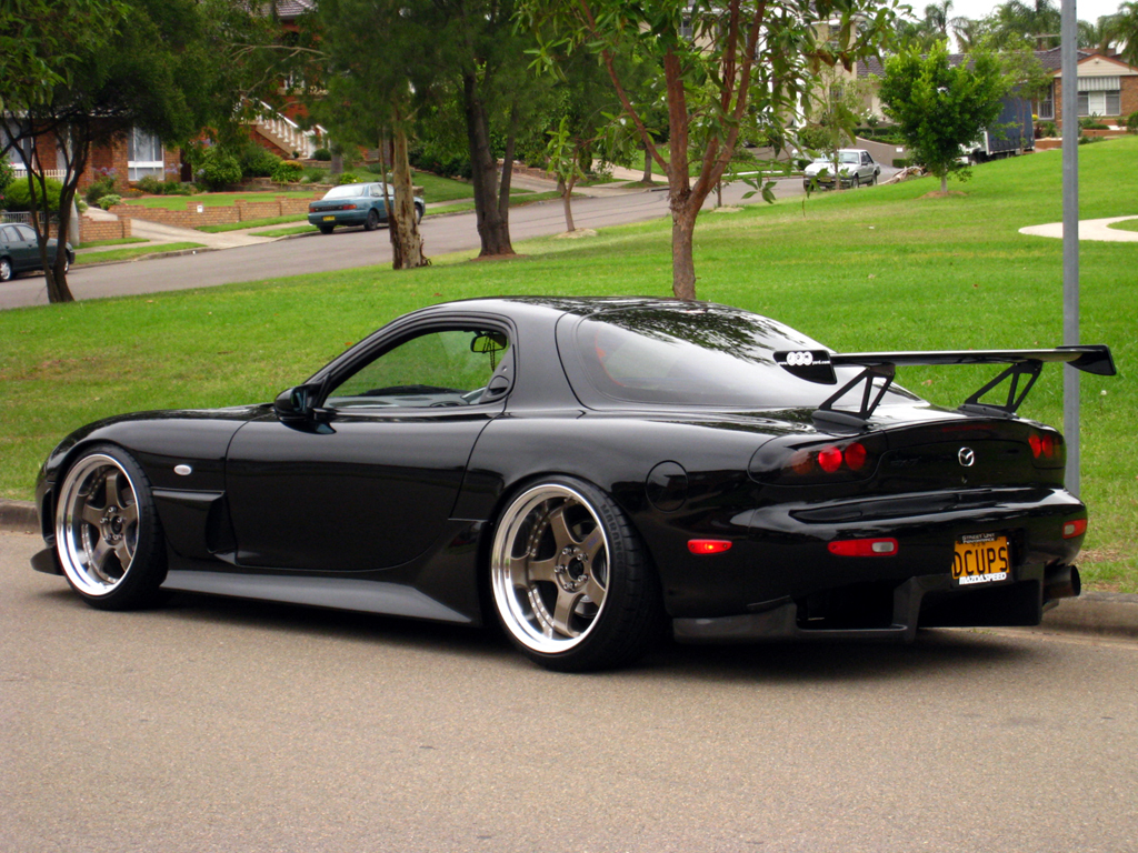 photo 2 Mazda RX-7 custom wheels SSR Professor SP1 19x9.5, ET +18, tire size 225/35 R19. 19x11.0 ET+11 245/35 R19