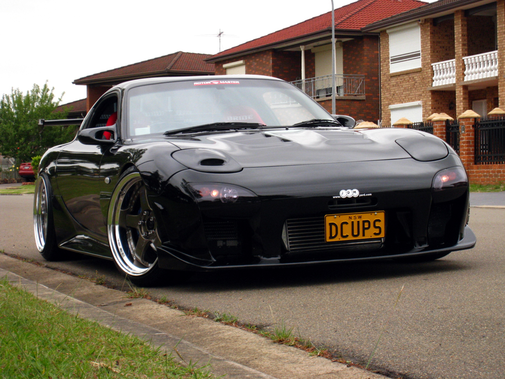 photo 5 Mazda RX-7 custom wheels SSR Professor SP1 19x9.5, ET +18, tire size 225/35 R19. 19x11.0 ET+11 245/35 R19