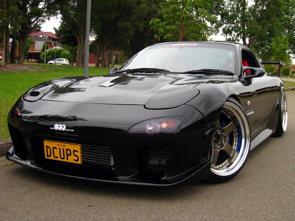 photo 7 Mazda RX-7 custom wheels SSR Professor SP1 19x9.5, ET +18, tire size 225/35 R19. 19x11.0 ET+11 245/35 R19
