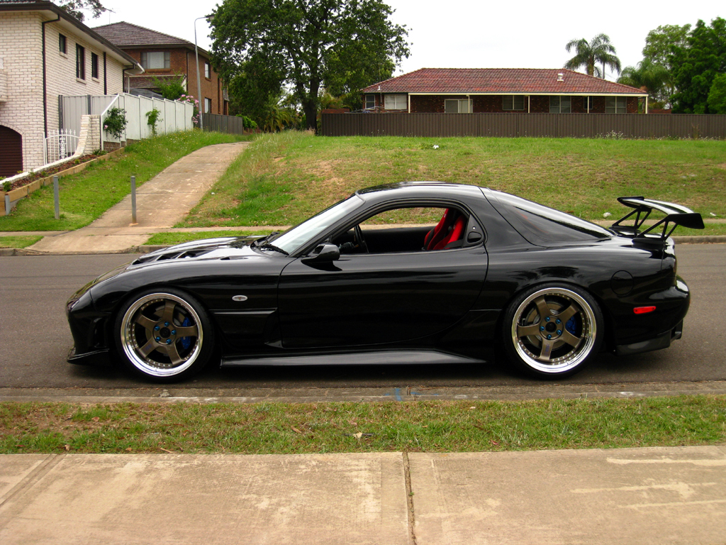 photo 15 Mazda RX-7 custom wheels SSR Professor SP1 19x9.5, ET +18, tire size 225/35 R19. 19x11.0 ET+11 245/35 R19