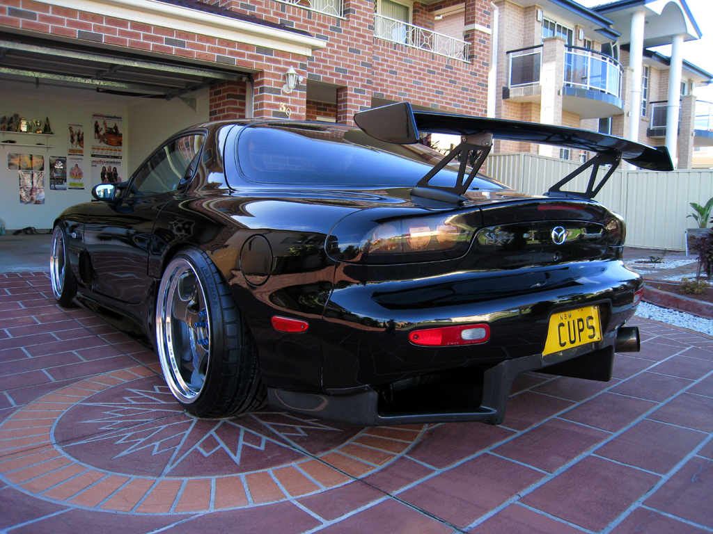 photo 18 Mazda RX-7 custom wheels SSR Professor SP1 19x9.5, ET +18, tire size 225/35 R19. 19x11.0 ET+11 245/35 R19