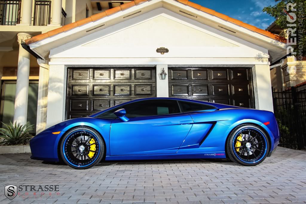 photo 4 Lamborghini Gallardo custom wheels Strasse Forged 20x8.5, ET , tire size X R20. 20x11.0 ET 