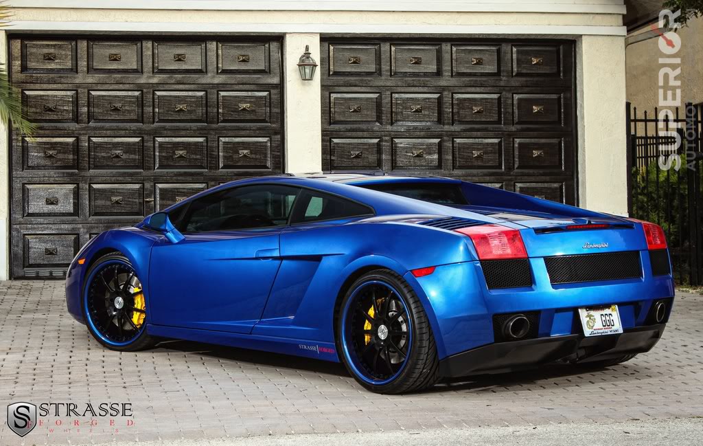 photo 5 Lamborghini Gallardo custom wheels Strasse Forged 20x8.5, ET , tire size X R20. 20x11.0 ET 