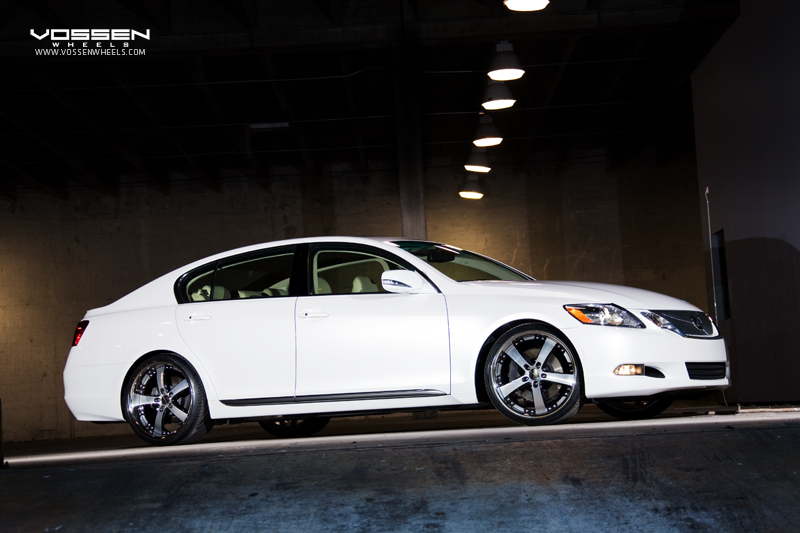 photo 2 Lexus GS 460 custom wheels Vossen VVS083 20x9.0, ET +38, tire size X R20. 20x10.5 ET+45 