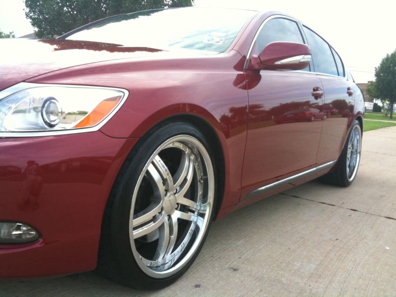 photo 2 Lexus GS 430 custom wheels VOSSEN VVS078 20x9.0, ET , tire size 275/30 R20. 20x10.5 ET 