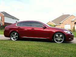 photo 4 Lexus GS 430 custom wheels VOSSEN VVS078 20x9.0, ET , tire size 275/30 R20. 20x10.5 ET 