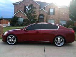 photo 5 Lexus GS 430 custom wheels VOSSEN VVS078 20x9.0, ET , tire size 275/30 R20. 20x10.5 ET 