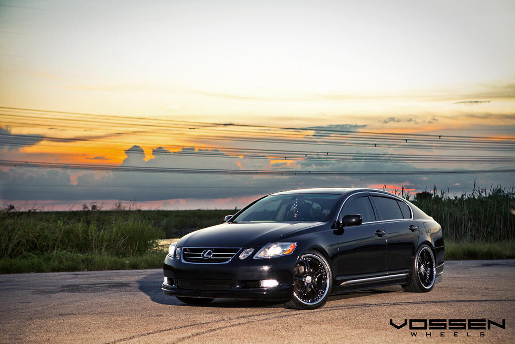 photo 2 Lexus GS 460 custom wheels Vossen VVS075 20x9.0, ET +38, tire size X R20. 20x10.5 ET+45