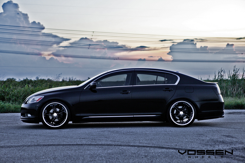 photo 4 Lexus GS 460 custom wheels Vossen VVS075 20x9.0, ET +38, tire size X R20. 20x10.5 ET+45