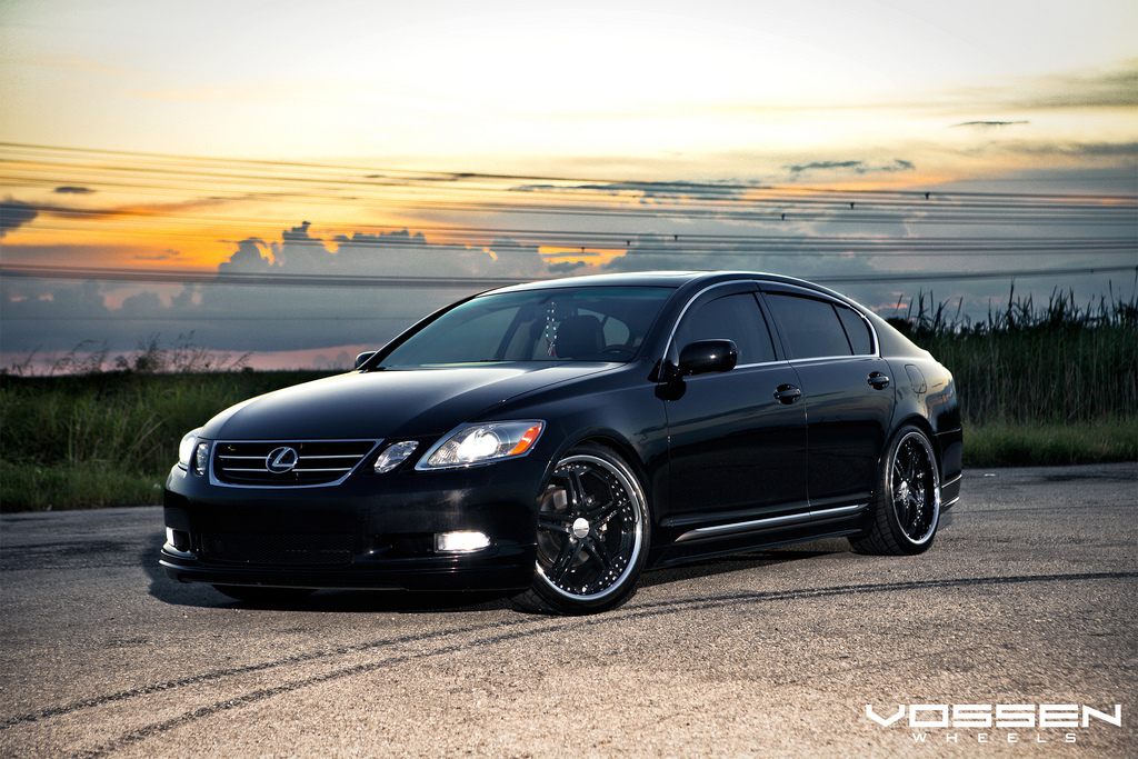 photo 5 Lexus GS 460 custom wheels Vossen VVS075 20x9.0, ET +38, tire size X R20. 20x10.5 ET+45