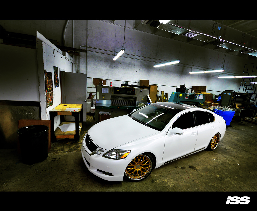 photo 1 Lexus GS 350 custom wheels ISS Forged Spyder 20x9.0, ET , tire size X R20. 20x10.5 ET