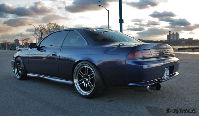 photo 1 Nissan S14 custom wheels Enkei RPF1 18x9.5, ET +15, tire size 225/35 R18. 18x10.5 ET+15 255/40 R18