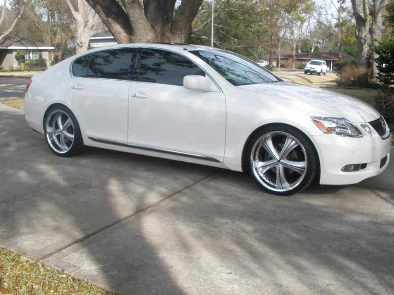 photo 3 Lexus GS 460 custom wheels Axis Groove 20x8.5, ET +35, tire size 245/30 R20. 20x10.0 ET+40 275/30 R20