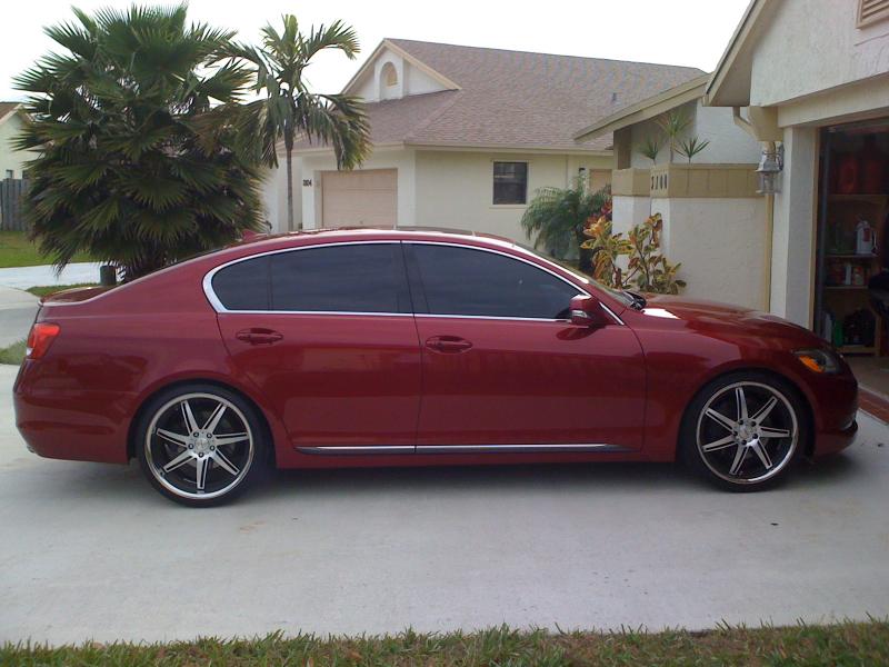 photo 2 Lexus GS 350 custom wheels Vossen VVS 086 20x9.0, ET +38, tire size 245/35 R20. 20x10.5 ET+45 275/30 R20