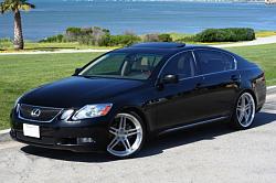 photo 2 Lexus GS 300 custom wheels Work  Gnosis GS-2 20x8.5, ET +38, tire size 245/30 R20. 20x10.0 ET+45 275/30 R20